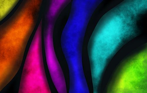 Art abstrait - contraste