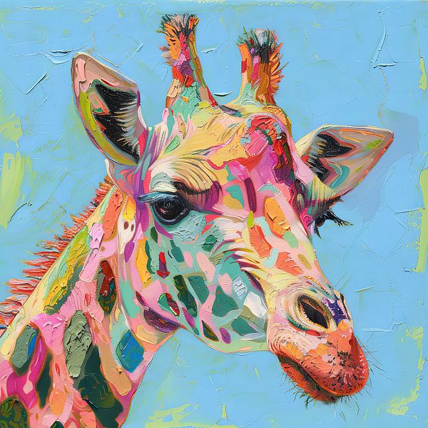 Girafe par Poster Art Shop