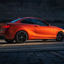 BMW M240i Coupé Oranje van Jarno Lammers
