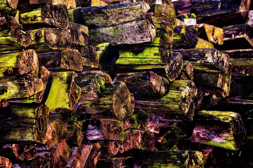 Railway sleepers by Rob Boon