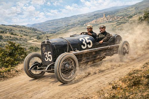 Targa Florio 1922: Antonio Ascari in de Alfa Romeo
