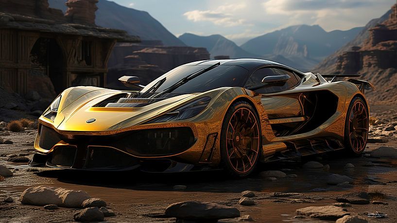 supercar by Gelissen Artworks