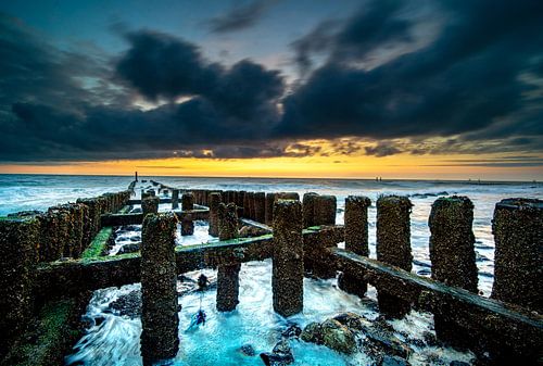 Sunset in Zeeland