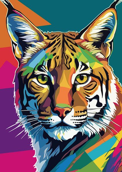 Lynx Pop Art by MIROKKU