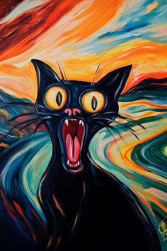 Screaming cat