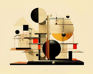 Bauhaus trifft Dada von Raymond Wijngaard