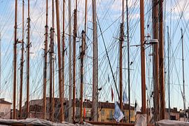 Sailing yachts in Saint Tropez