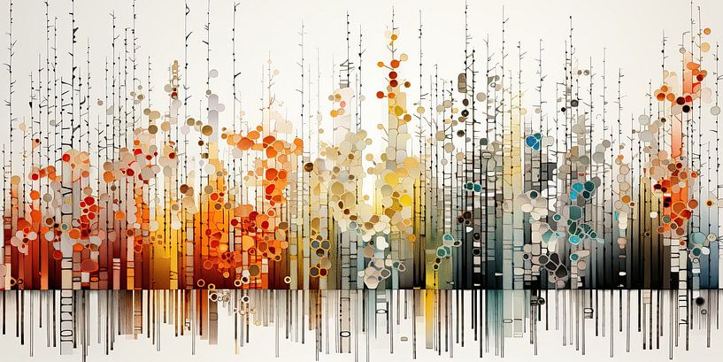 Abstract bos van Imagine