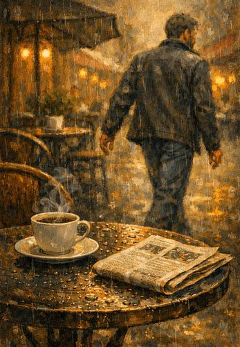 Der Regen, der den Morgen beendet