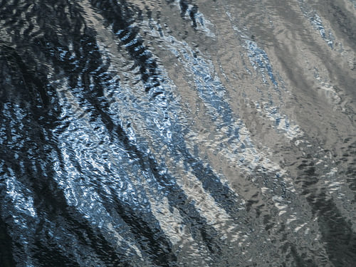 Serene Ripples | Texture abstraite d'eau