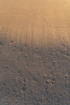 Spuren am Sandstrand 4