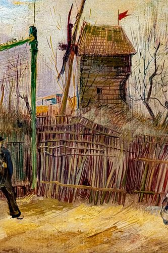 Scène de Rue à Montmartre, Vincent van Gogh