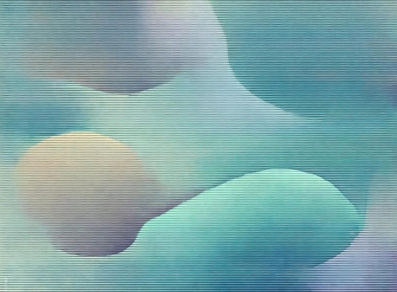 Blue-green by Modern Collection