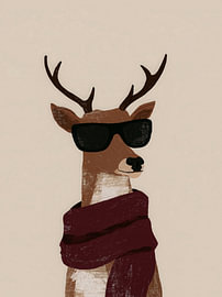 Un renne qui a du style