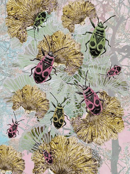 Beetles on track van Calea