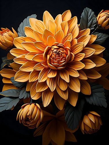 Gouden chrysant