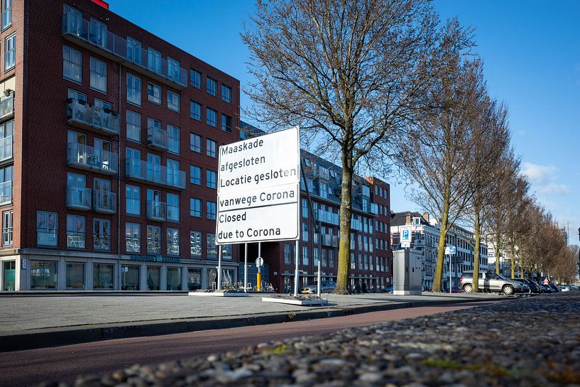 Straatfoto Rotterdam van Remco-Daniël Gielen Photography