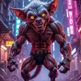 NEON GREMLIN – Le petit gobelin détruit la ville cyberpunk sur INFERAURUM