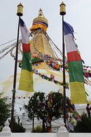 Boudhanath Stupa (Tempel) in Kathmandu, Nepal.
