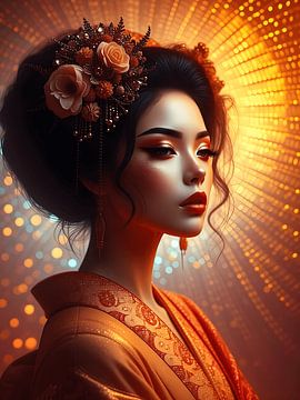 Geisha von Jolique Arte