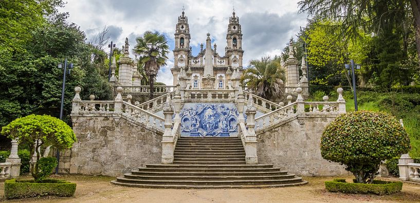 Wallfahrtskirche Nossa Senhora de Remédios in Lamego, Portugal von Marc Venema