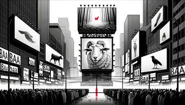 Sheep: A Complex Mirror Image of Our Time and Ourselves by Arjen Roos