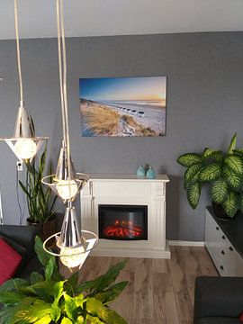 Customer photo: Texel, the beach near Paal 17 by Ton Drijfhamer