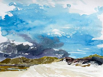 Sylter Strand von Nordlicht Atelier