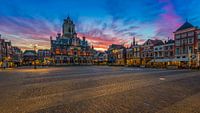 Delft at sunset ...