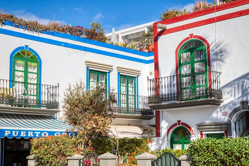 HDR Puerto de Mogan von W J Kok