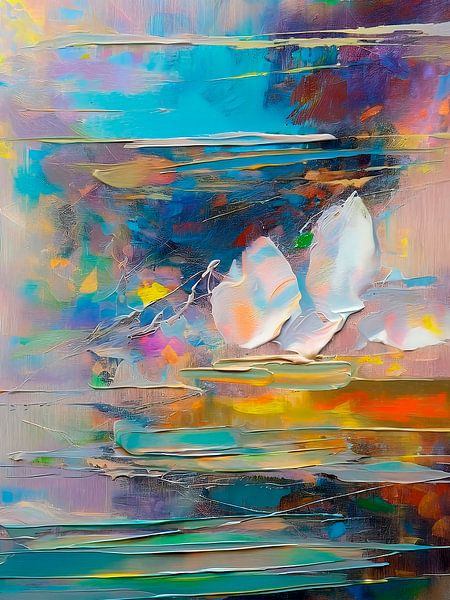 Modern abstrakt: Meereslandschaft von Studio Pieternel
