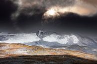 Mountain landscape in autumn by Ko Hoogesteger thumbnail