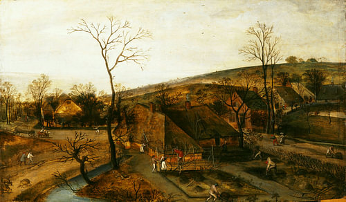 Jacob Grimmer - Le printemps, 1577
