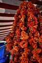 Kleurige koopwaar in een Turkse bazaar van Hanne Dijkstra thumbnail