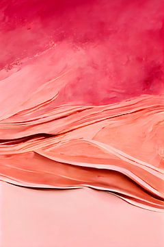 Wave Of Pink Color von Treechild