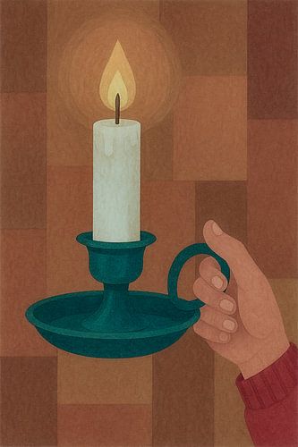 Candlelight in Warm Shades