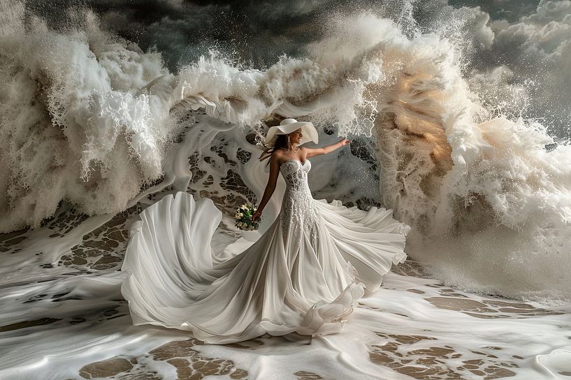 Brautkleid-Fantasie von Egon Zitter