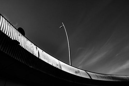 Brug van Vilvoorde maakt bocht.