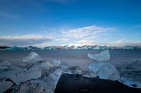 Ice floe lake Jökulsárlón in Iceland
