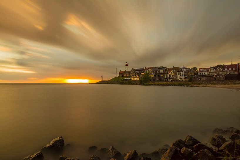 zonsondergang op Urk von Michel Knikker