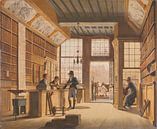 La boutique du libraire Pieter Meijer Warnars sur Vijgendam à Amsterdam, Johannes Jelgerhuis par Des maîtres magistraux Aperçu