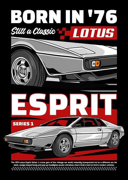 Lotus Esprit Series 1 Car par Adam Khabibi