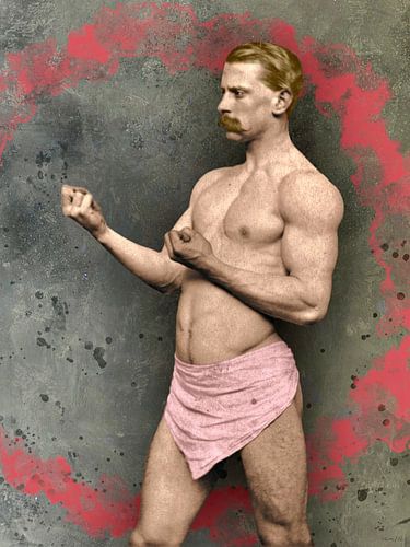 Bokser Rood (serie van 4)