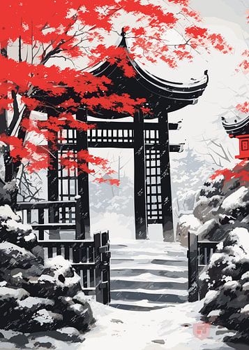 Ukiyo Japanische Malerei