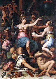 Allegory of Justice, Giorgio Vasari, 1543 by Atelier Liesjes