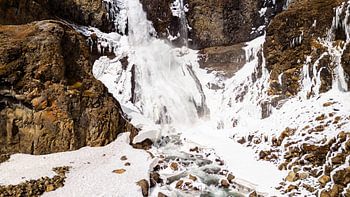 Rjúkandi waterfall, Iceland
