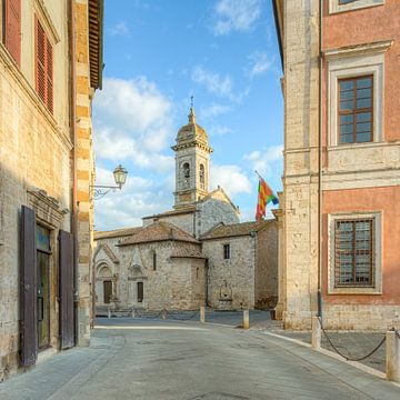 San Quirico d'Orcia in der Toskana