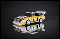 Lego Technic Audi S1 Quattro groep B rallyewagen van Rob Boon thumbnail
