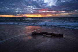 Darßer Weststrand am Abend von Leinemeister