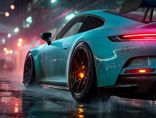 Porsche 911 GT uit 2024 van PixelPrestige